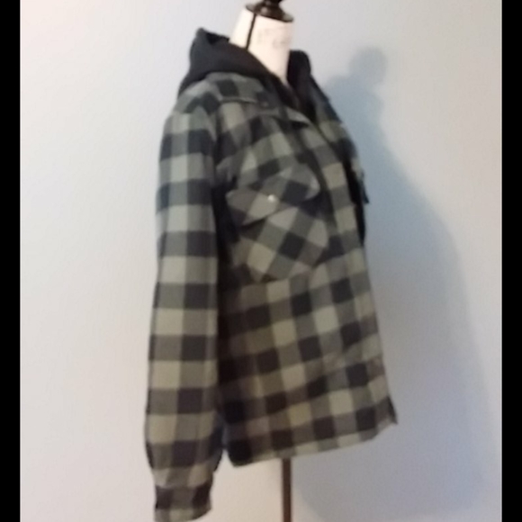 berkley jensen flannel jacket